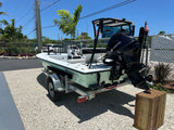 SkimmerSkiff 16’6 CC Guide Green (Key Largo Location)